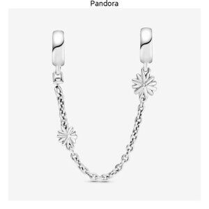 Pandora Flower Safety Chain Charm